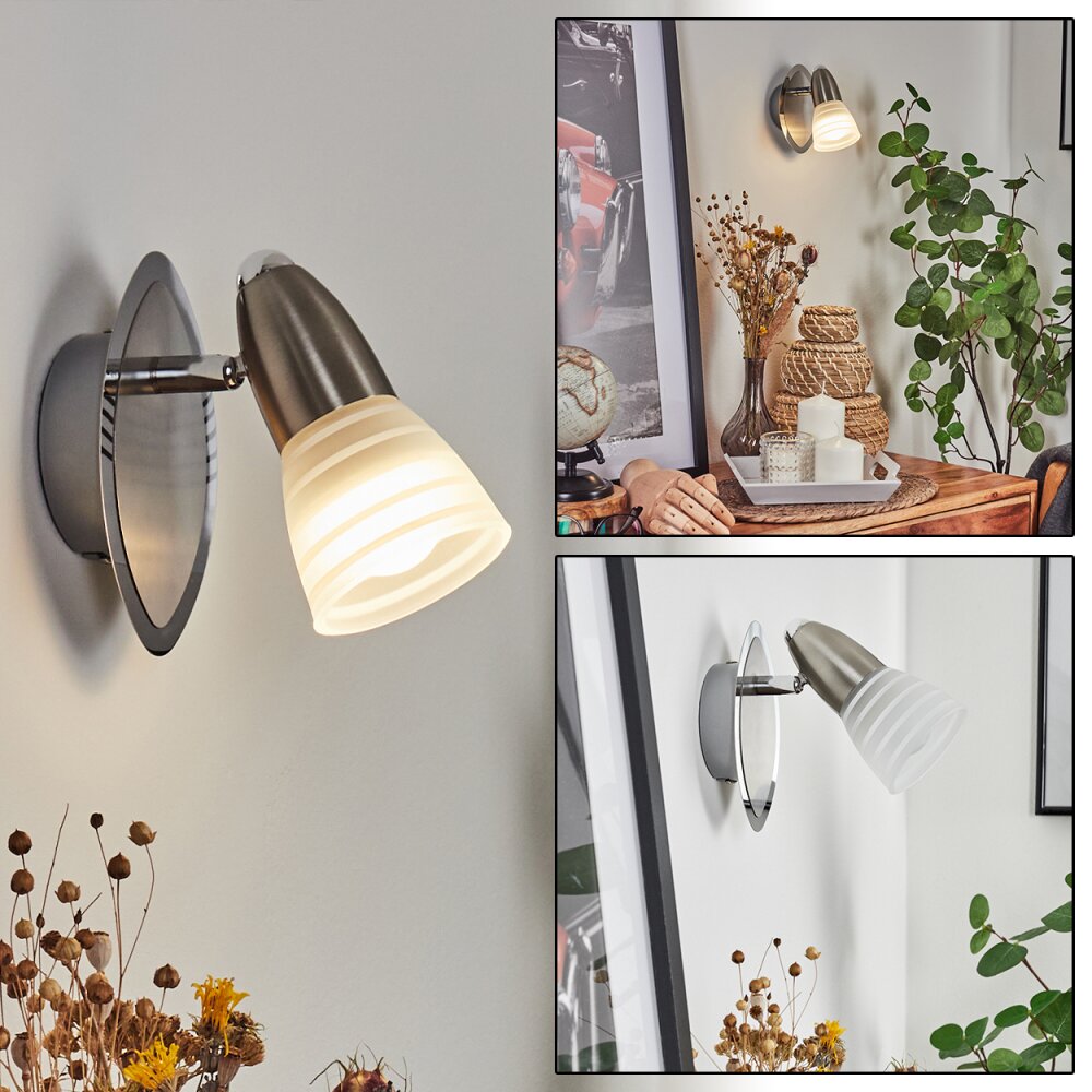 Chapod Wandleuchte Nickel-Matt, 1-flammig main product photo
