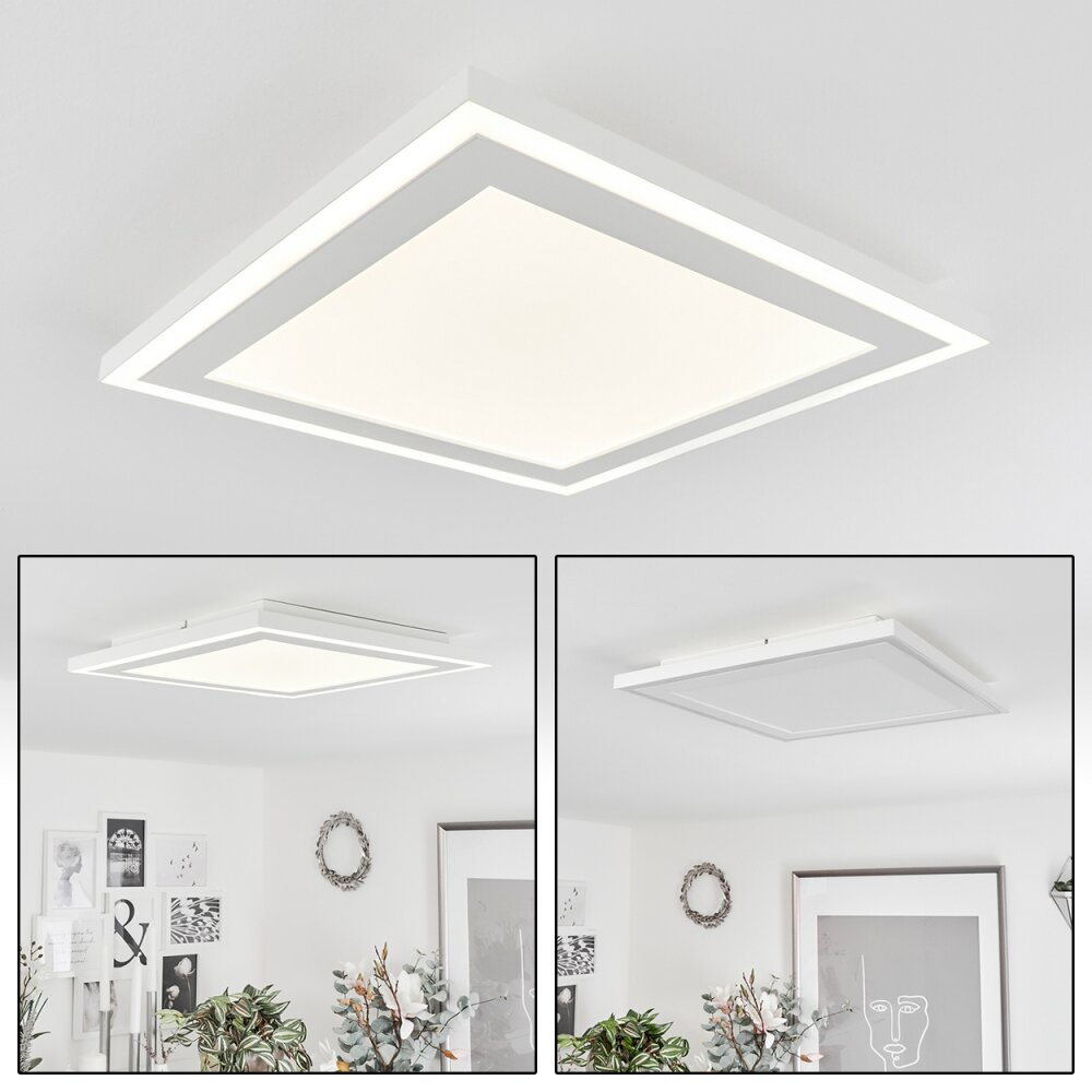 Audrieu Deckenpanel LED Weiß, 2-flammig main product photo