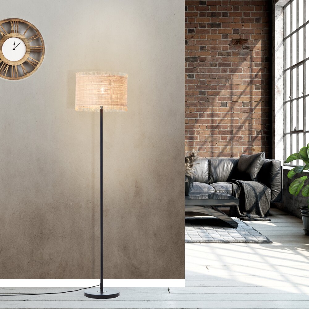 Brilliant Raffy Stehlampe Schwarz, 1-flammig main product photo
