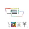 Leuchten Direkt FELIX60 Deckenleuchte LED Stahl gebürstet, 1-flammig, Fernbedienung, Farbwechsler Leuchten Direkt FELIX60 Deckenleuchte LED Stahl gebürstet, 1-flammig, Fernbedienung, Farbwechsler