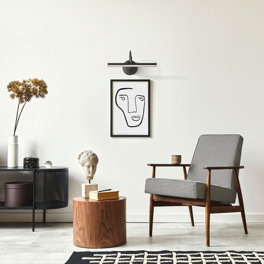 Fischer & Honsel Nami Wandleuchte LED Schwarz, 1-flammig main product photo