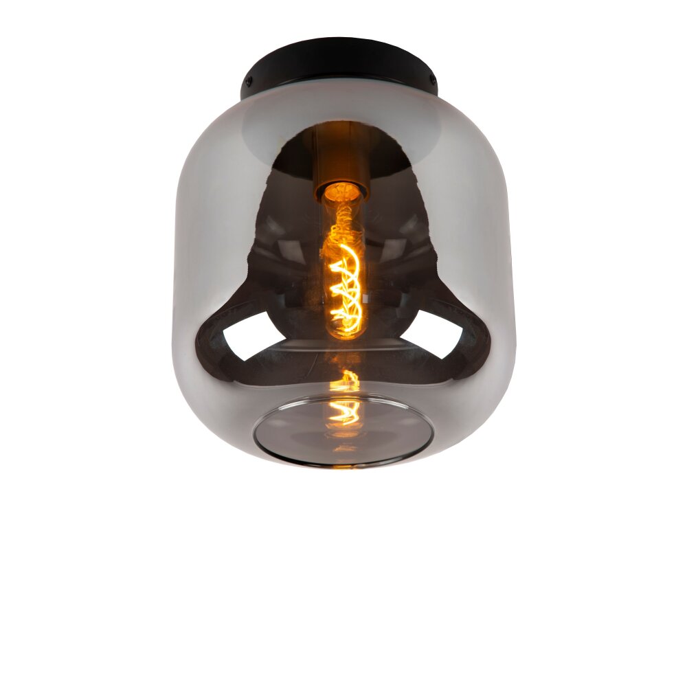 Lucide JOANET Deckenleuchte Schwarz, 1-flammig main product photo