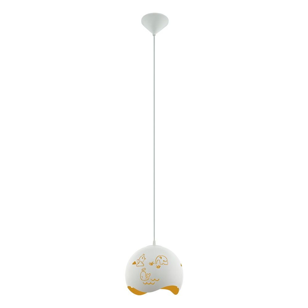 Eglo LAURINA Hängeleuchte Weiß, 1-flammig main product photo