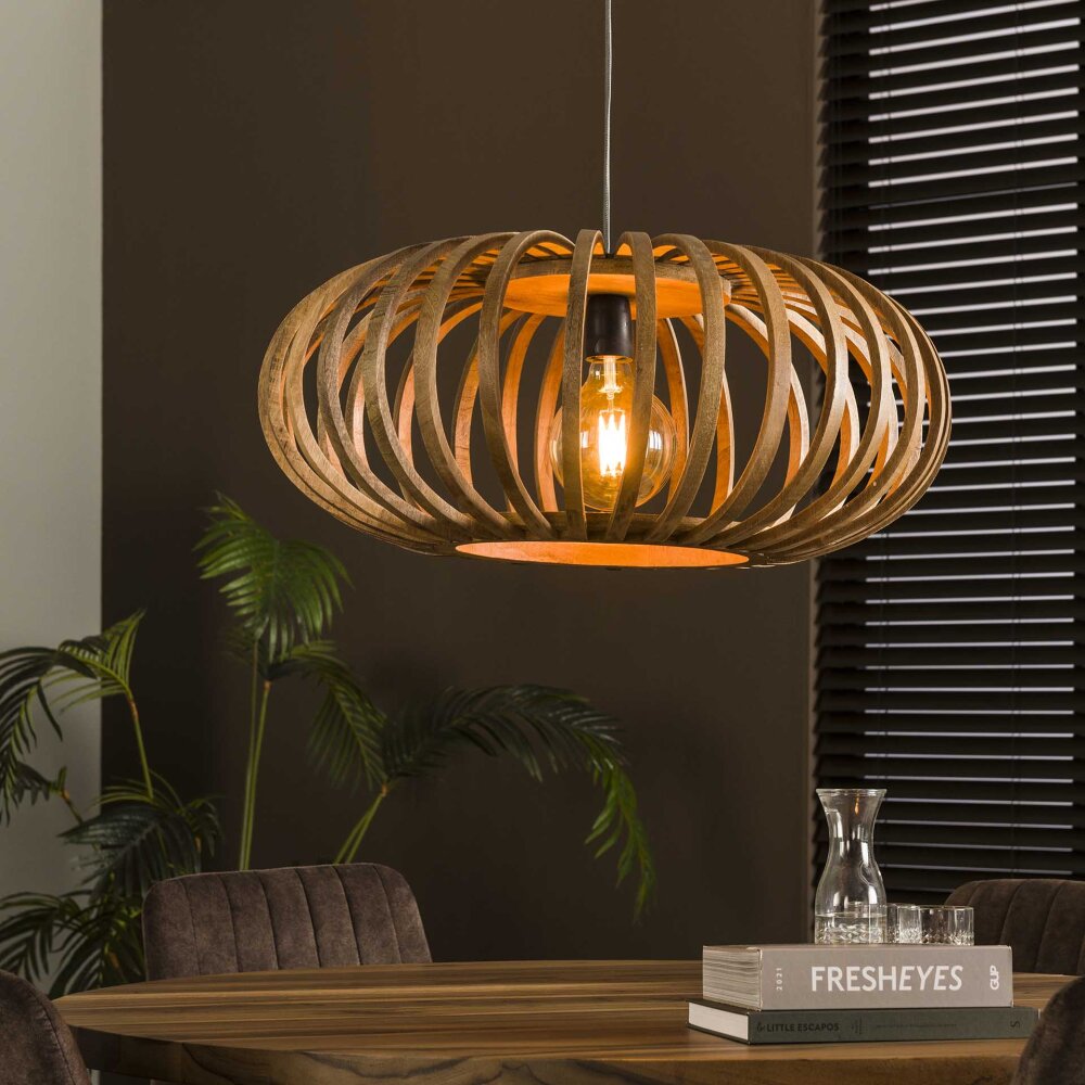 Pirmil Pendellleuchte Naturfarben, 1-flammig main product photo