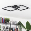 Cavareno Deckenleuchte LED Schwarz, 1-flammig