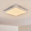 Voisines Deckenpanel LED Weiß, 1-flammig, Fernbedienung, Farbwechsler