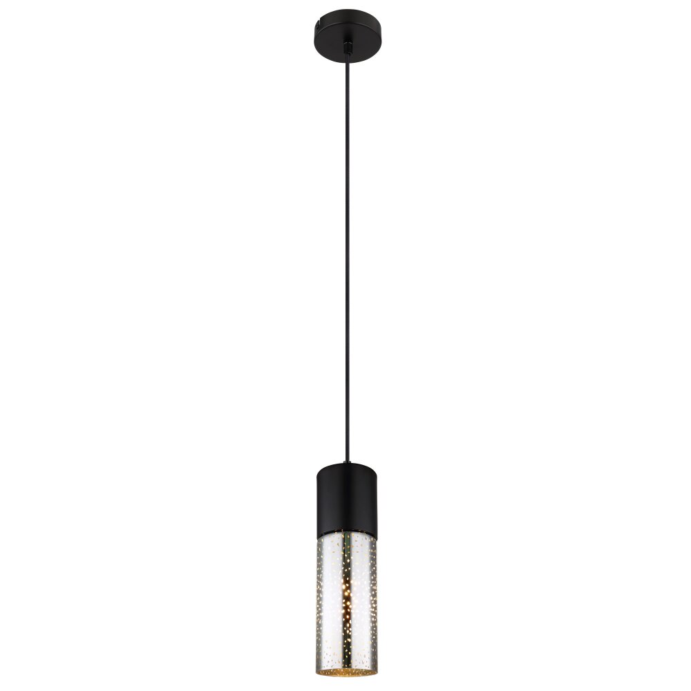 Globo ANNIKA Hängeleuchte Schwarz, 1-flammig main product photo