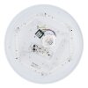 Globo SULLY Deckenleuchte LED Weiß, 1-flammig, Fernbedienung, Farbwechsler