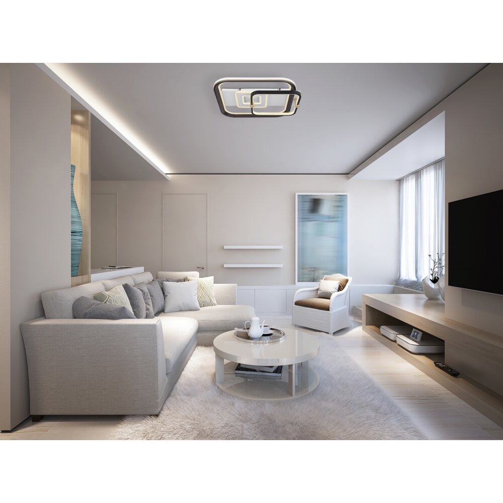 Globo ANI Deckenleuchte LED Weiß, 1-flammig, Fernbedienung main product photo