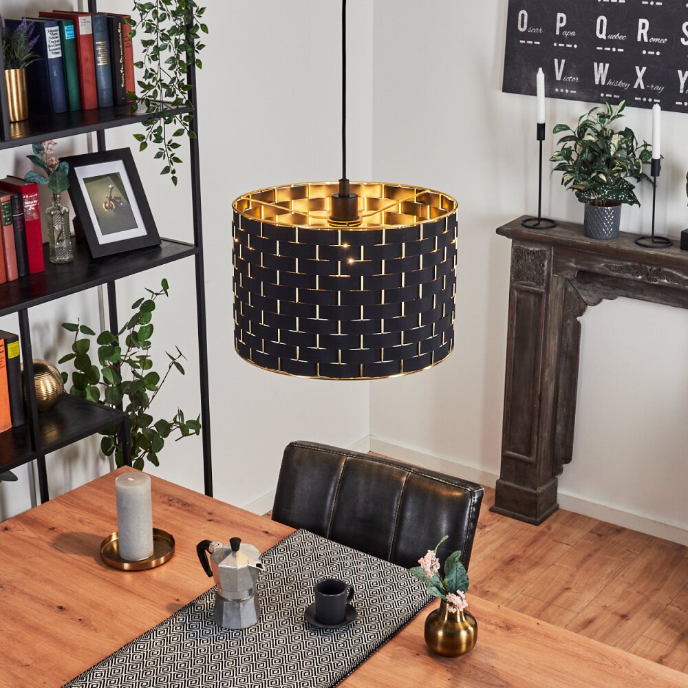 Ubac Hängeleuchte Schwarz, 1-flammig main product photo