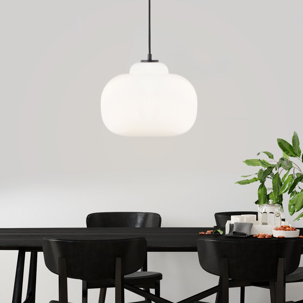 Brilliant Blop Pendelleuchte Schwarz, 1-flammig main product photo