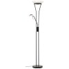 Brilliant Finn Stehlampe LED Schwarz, 1-flammig