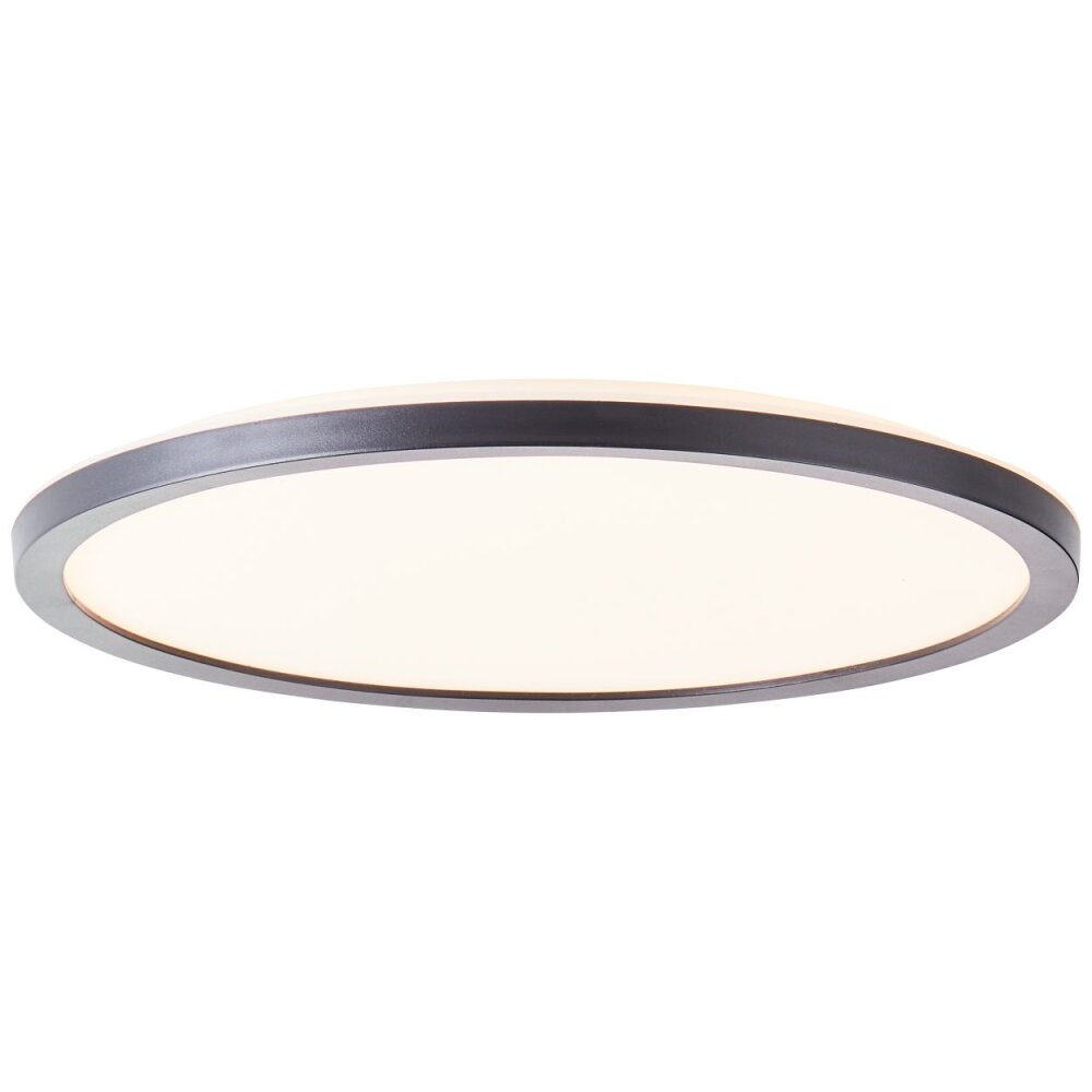 Brilliant Sorell Deckenpanel LED Schwarz, 1-flammig, Fernbedienung main product photo