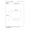 Lucide FUDRAL Tischleuchte Gold, Messing, 1-flammig