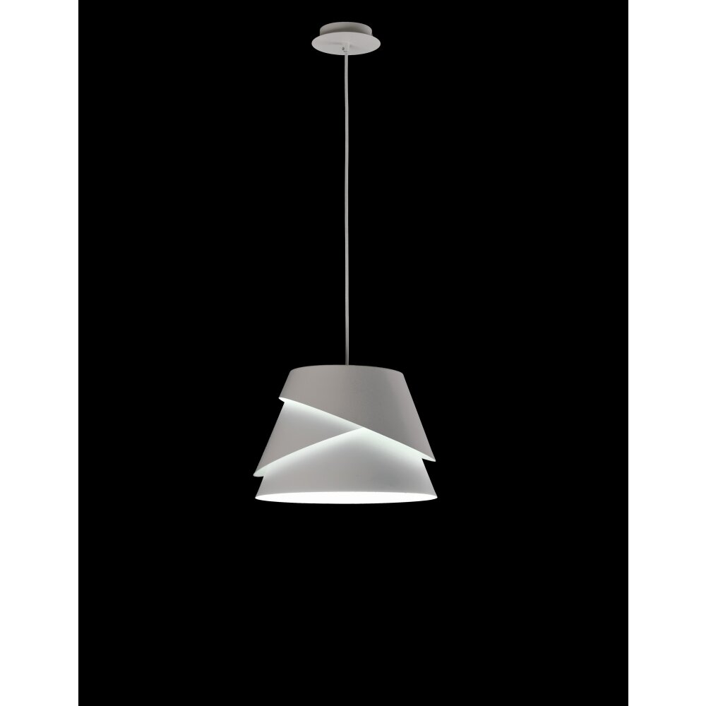 Mantra ALBORAN Pendelleuchte Weiß, 1-flammig main product photo