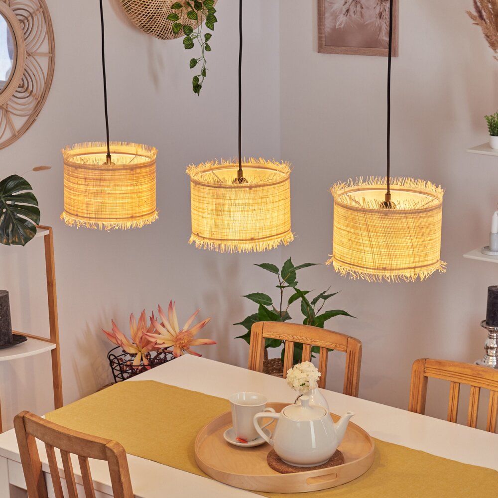 Chenevrey Hängeleuchte Naturfarben, 3-flammig main product photo