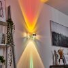 Sapri Wandleuchte Silber, 1-flammig