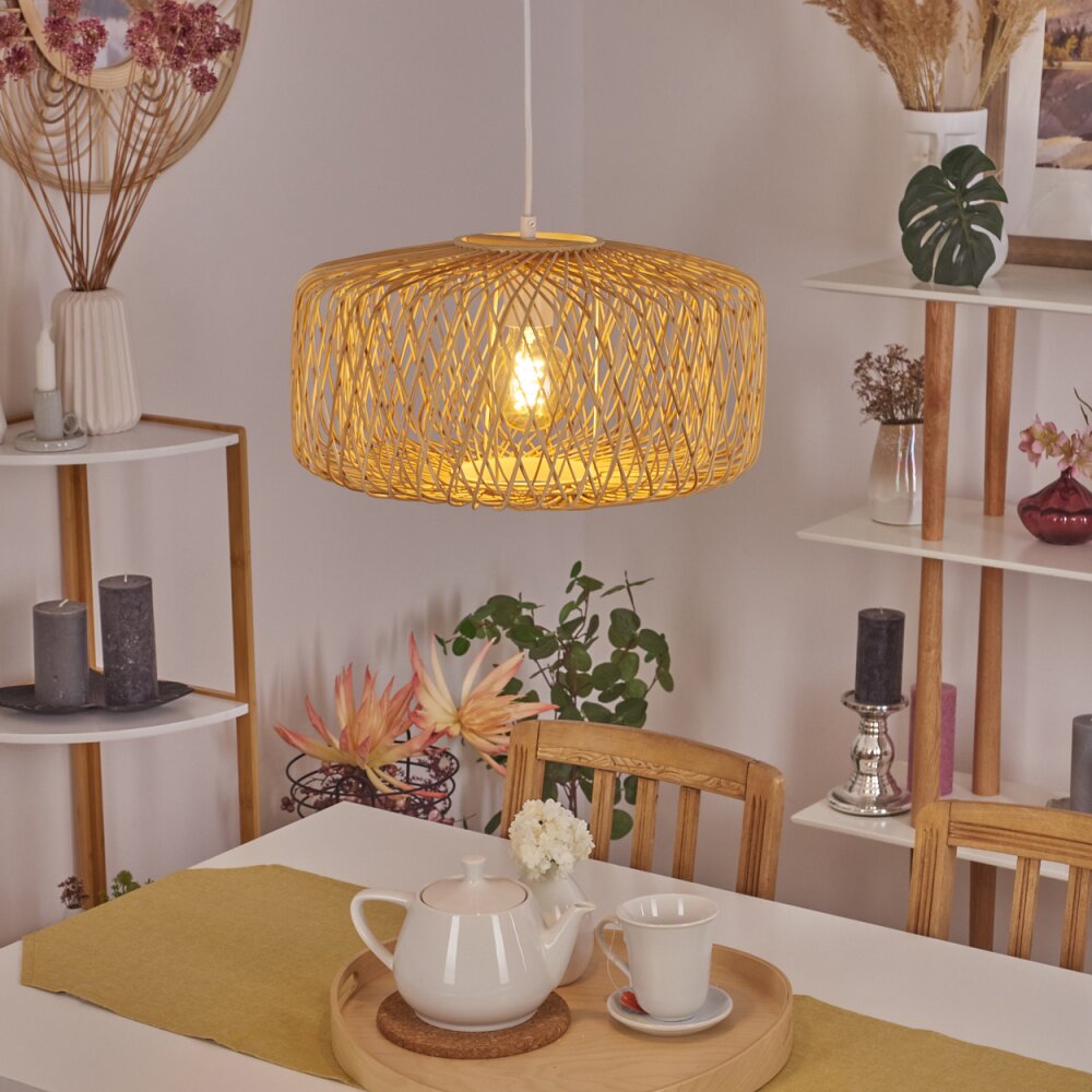 Acapulco Hängeleuchte Weiß, 1-flammig main product photo