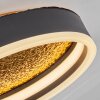 Guine Deckenleuchte LED Gold, Schwarz, 1-flammig