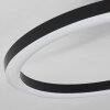 Avelal Deckenleuchte LED Braun, Holzoptik, Schwarz, 1-flammig