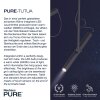 Paul Neuhaus PURE-TUTUA Stehleuchte LED Schwarz, 1-flammig