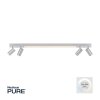 Paul Neuhaus PURE-LINES Deckenleuchte LED Aluminium, 1-flammig, Fernbedienung