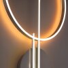 Paul Neuhaus Q-ARKOA Deckenleuchte LED Stahl gebürstet, 1-flammig, Fernbedienung, Farbwechsler