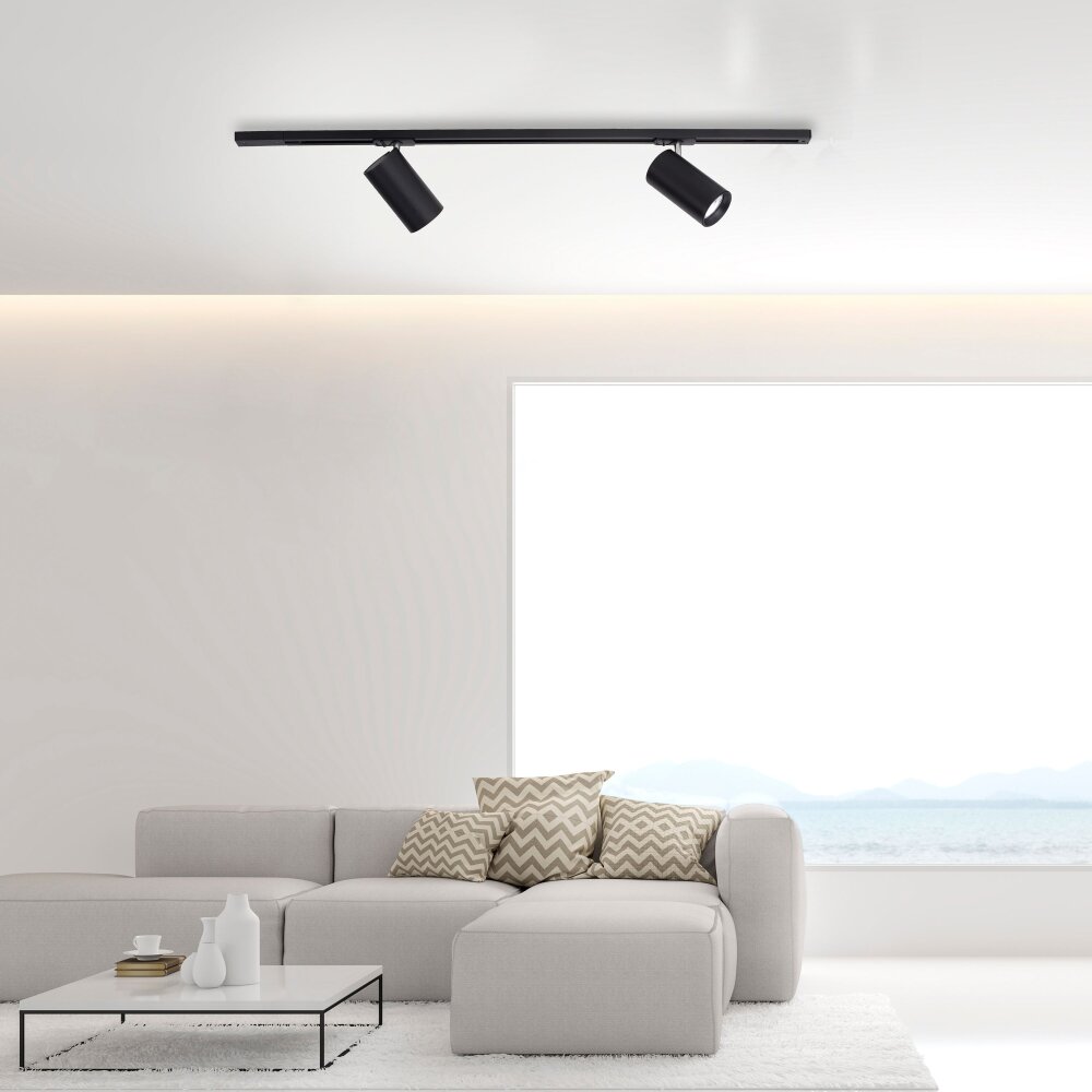 Paul Neuhaus PURE-TECHNIK Schienensystem LED Schwarz, 2-flammig main product photo