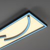 Paul Neuhaus SERPENT Deckenleuchte LED Schwarz, 1-flammig, Fernbedienung, Farbwechsler