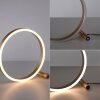 Leuchten Direkt RITUS Tischleuchte LED Messing, 1-flammig