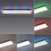 Leuchten Direkt GALACTICA Deckenleuchte LED Weiß, 2-flammig, Fernbedienung, Farbwechsler