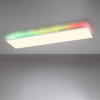 Leuchten Direkt CONRAD Deckenleuchte LED Weiß, 2-flammig, Fernbedienung, Farbwechsler