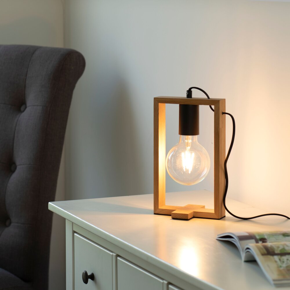 Leuchten Direkt FRANKY Tischleuchte Schwarz, 1-flammig main product photo
