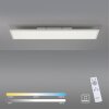 Leuchten Direkt FLAT Deckenleuchte LED Weiß, 1-flammig, Fernbedienung
