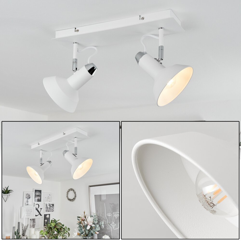 Vouzy Deckenleuchte Weiß, 2-flammig main product photo