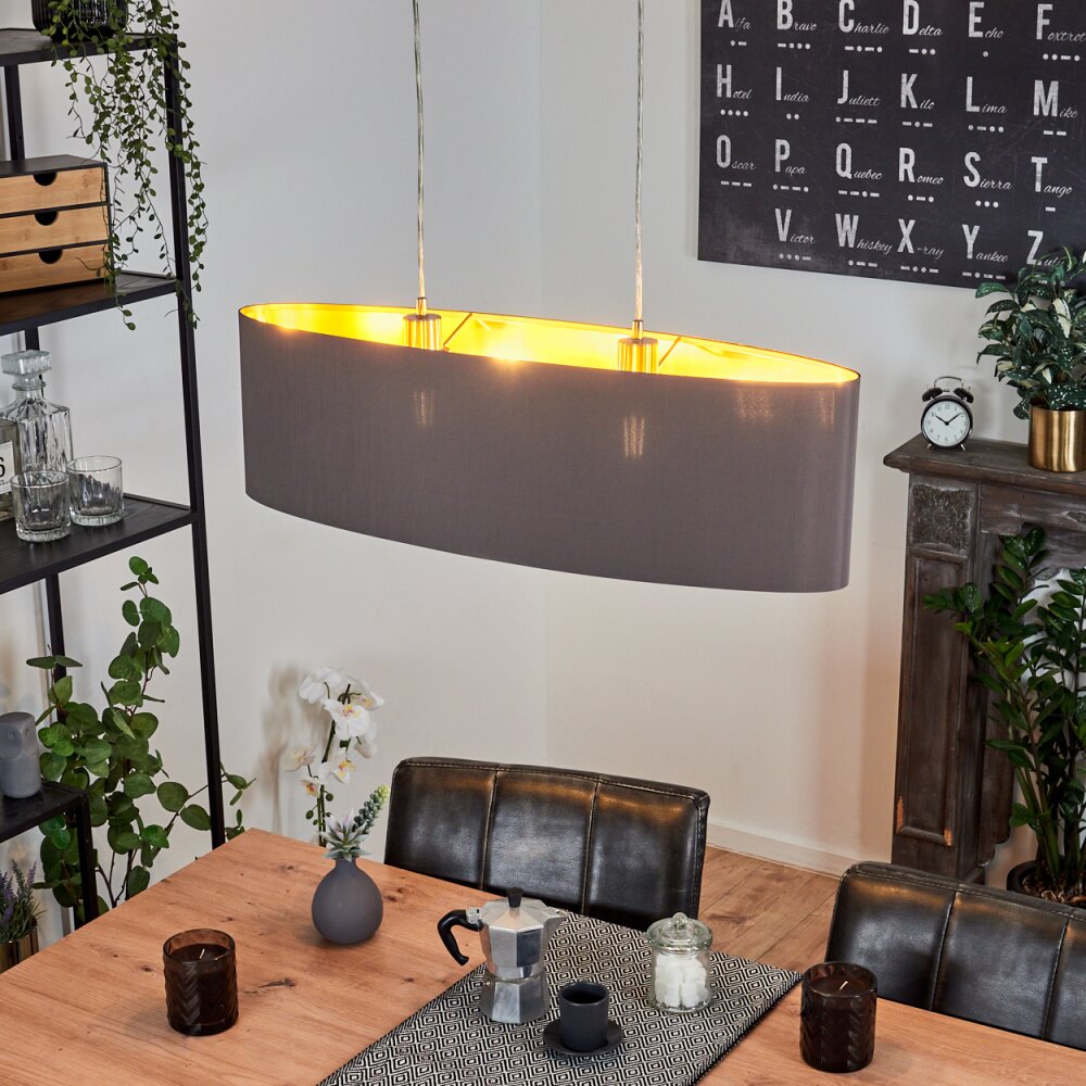 Elsa Pendelleuchte Nickel-Matt, 2-flammig main product photo