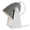 Lucide CHAGO Tischlampe Grau, 1-flammig