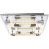 Globo YASEI Deckenleuchte LED Chrom, 1-flammig