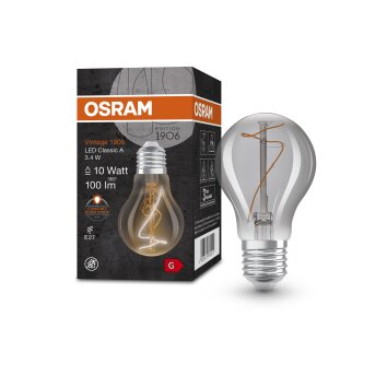 OSRAM Vintage 1906® LED E27 3,4 Watt 1800 Kelvin 100 Lumen