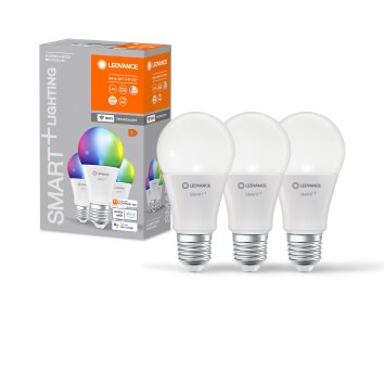 LEDVANCE SMART+ WiFi 3er Set LED E27 9 Watt 2700-6500 Kelvin 806 Lumen