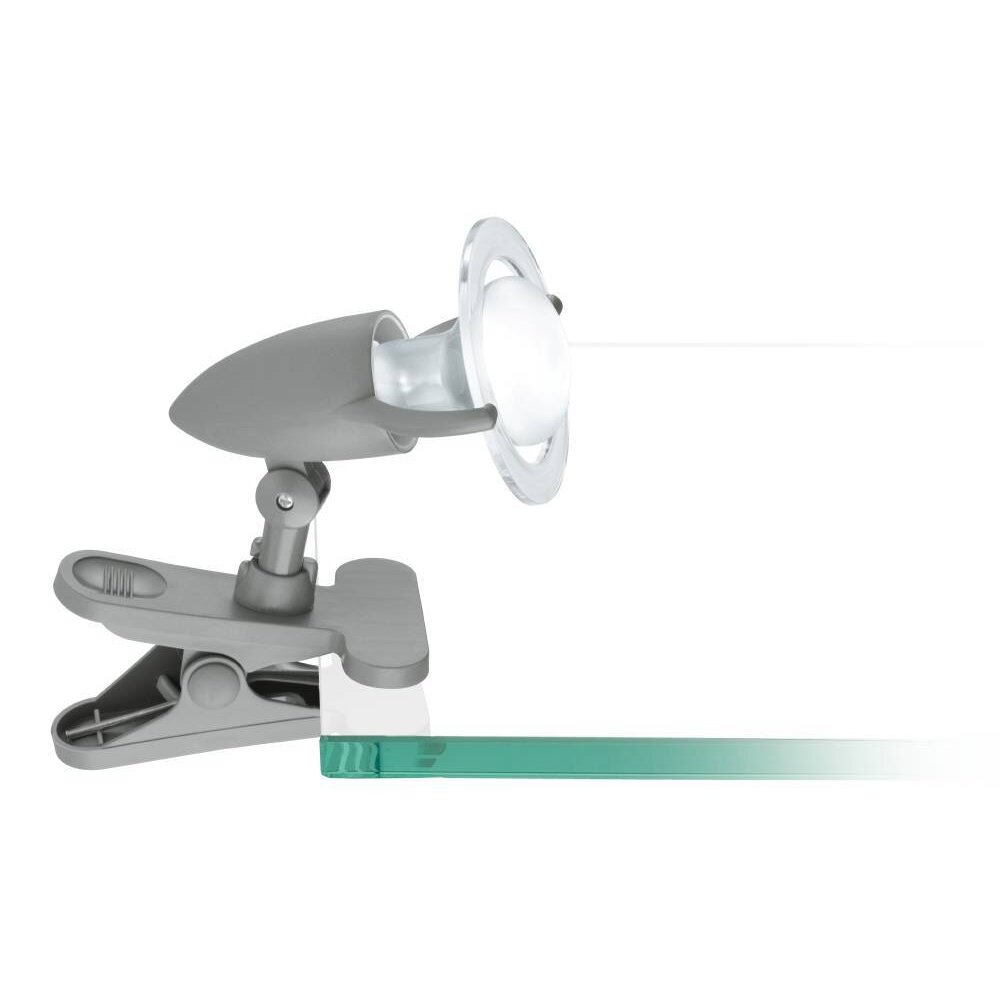 Eglo LYDIA Klemmleuchte Silber, 1-flammig main product photo