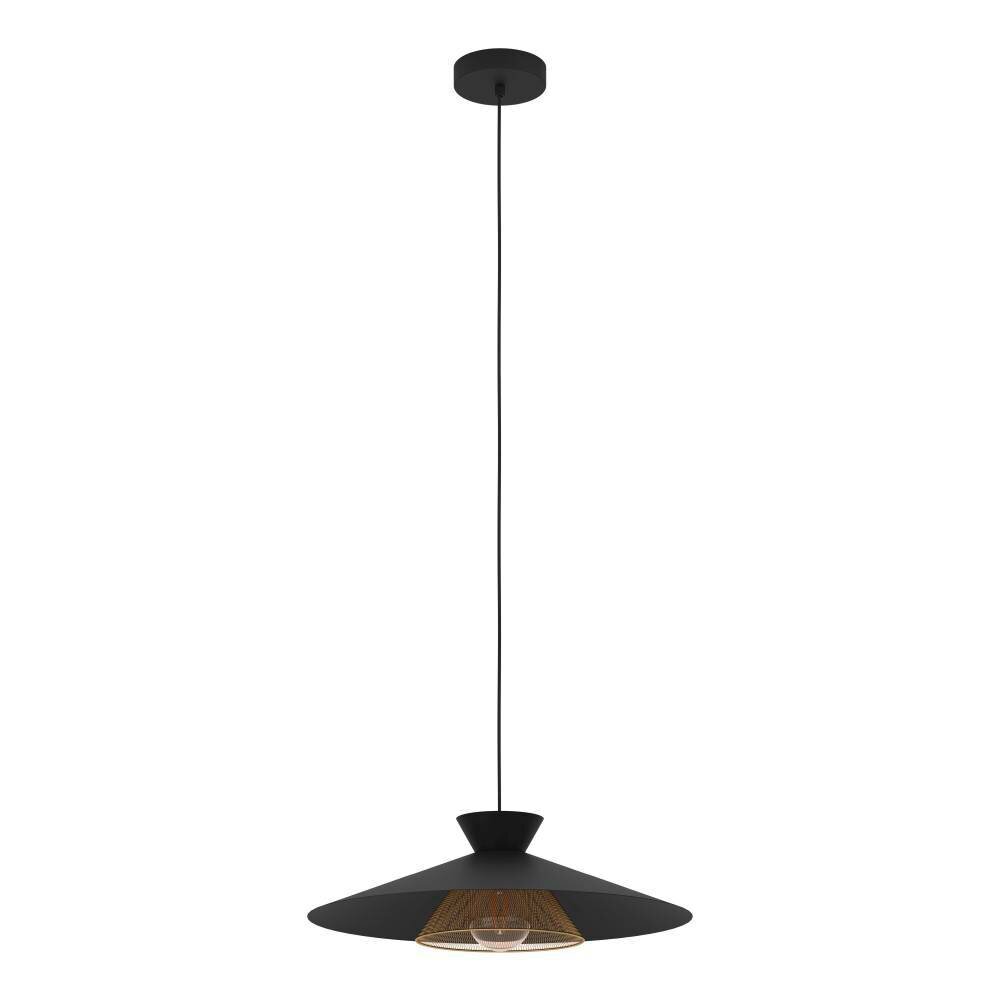 Eglo GRIZEDALE Hängeleuchte Messing, Schwarz, 1-flammig main product photo