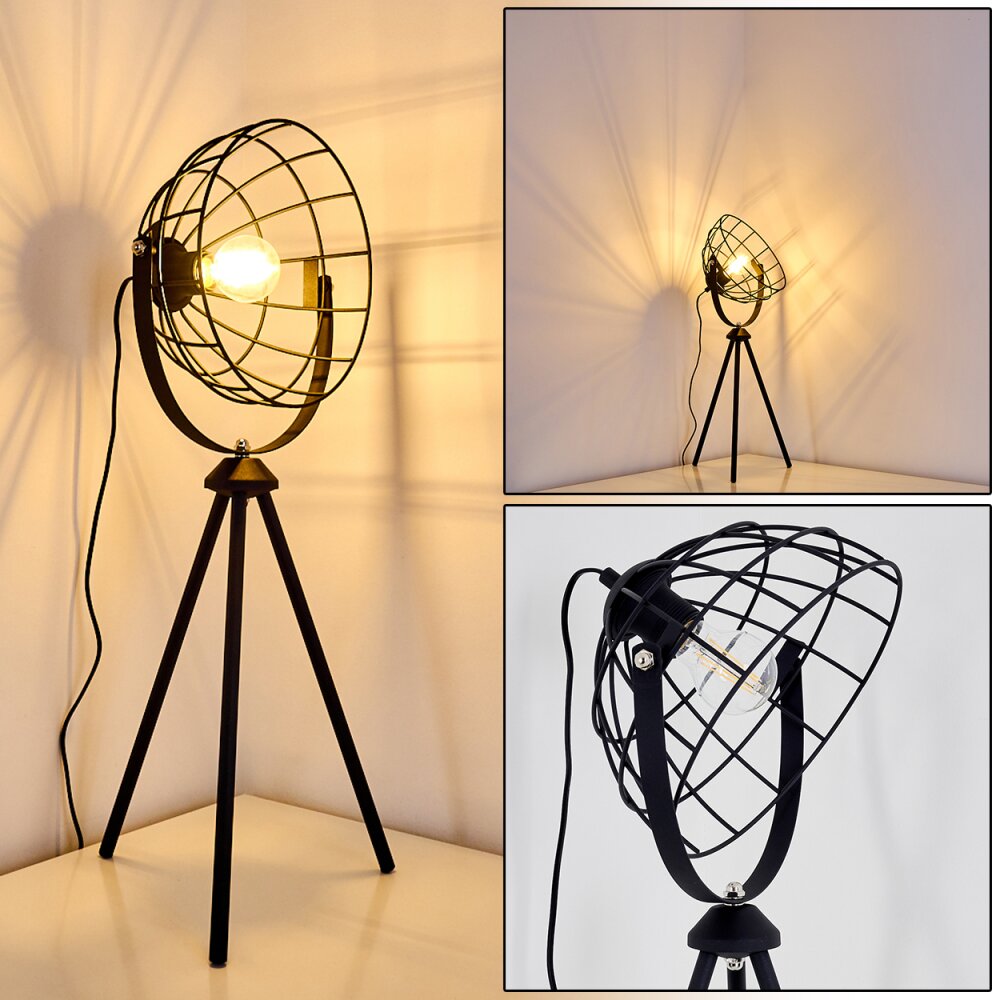 Flambeau Tischleuchte Schwarz, 1-flammig main product photo