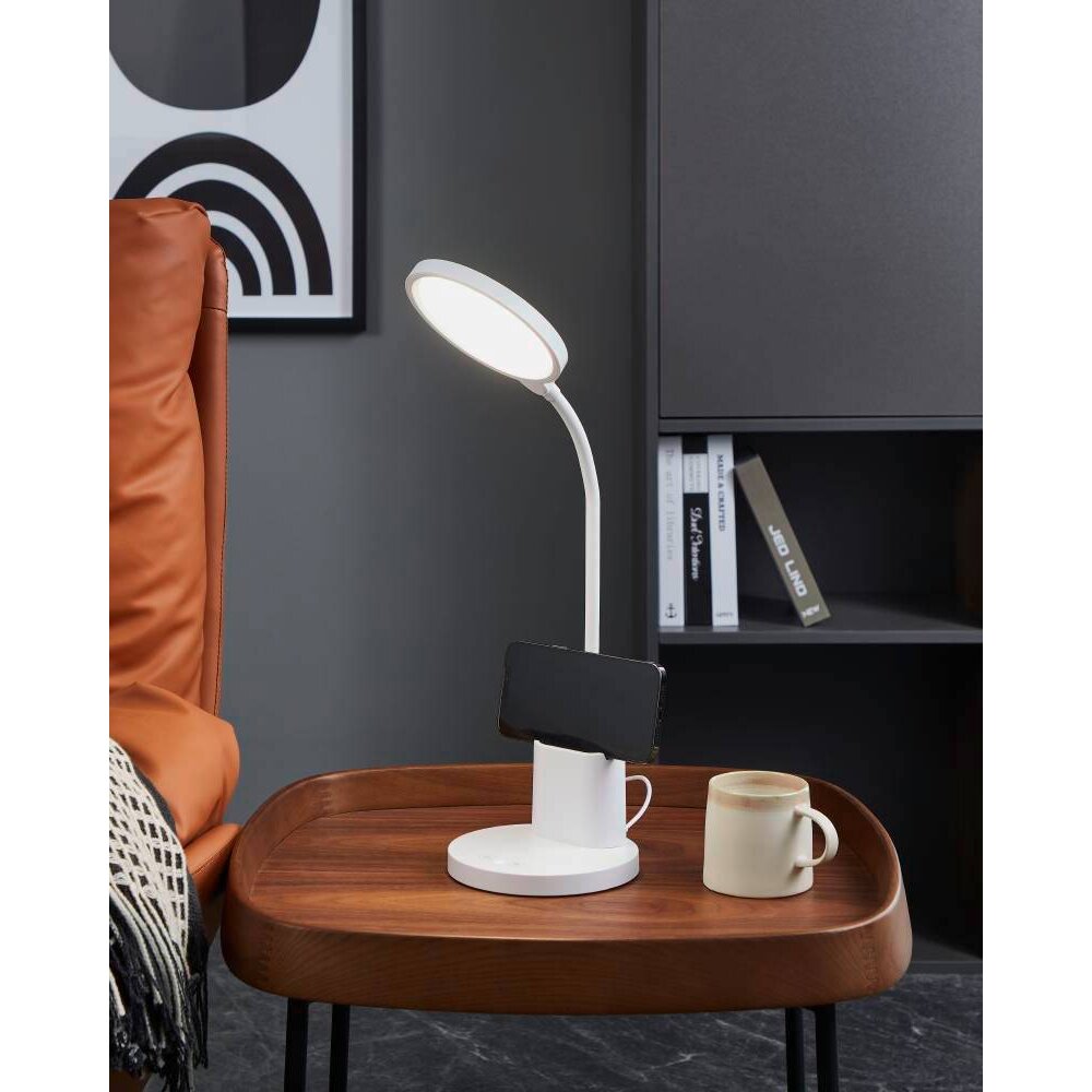 Eglo BROLINI Tischleuchte LED Weiß, 1-flammig main product photo