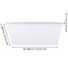 Eglo TURCONA-B Deckenpanel LED Weiß, 1-flammig