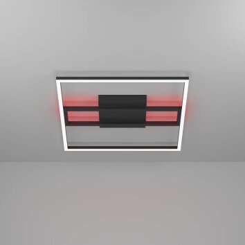Eglo CALAGRANO-Z Deckenleuchte LED Schwarz, 1-flammig, Farbwechsler