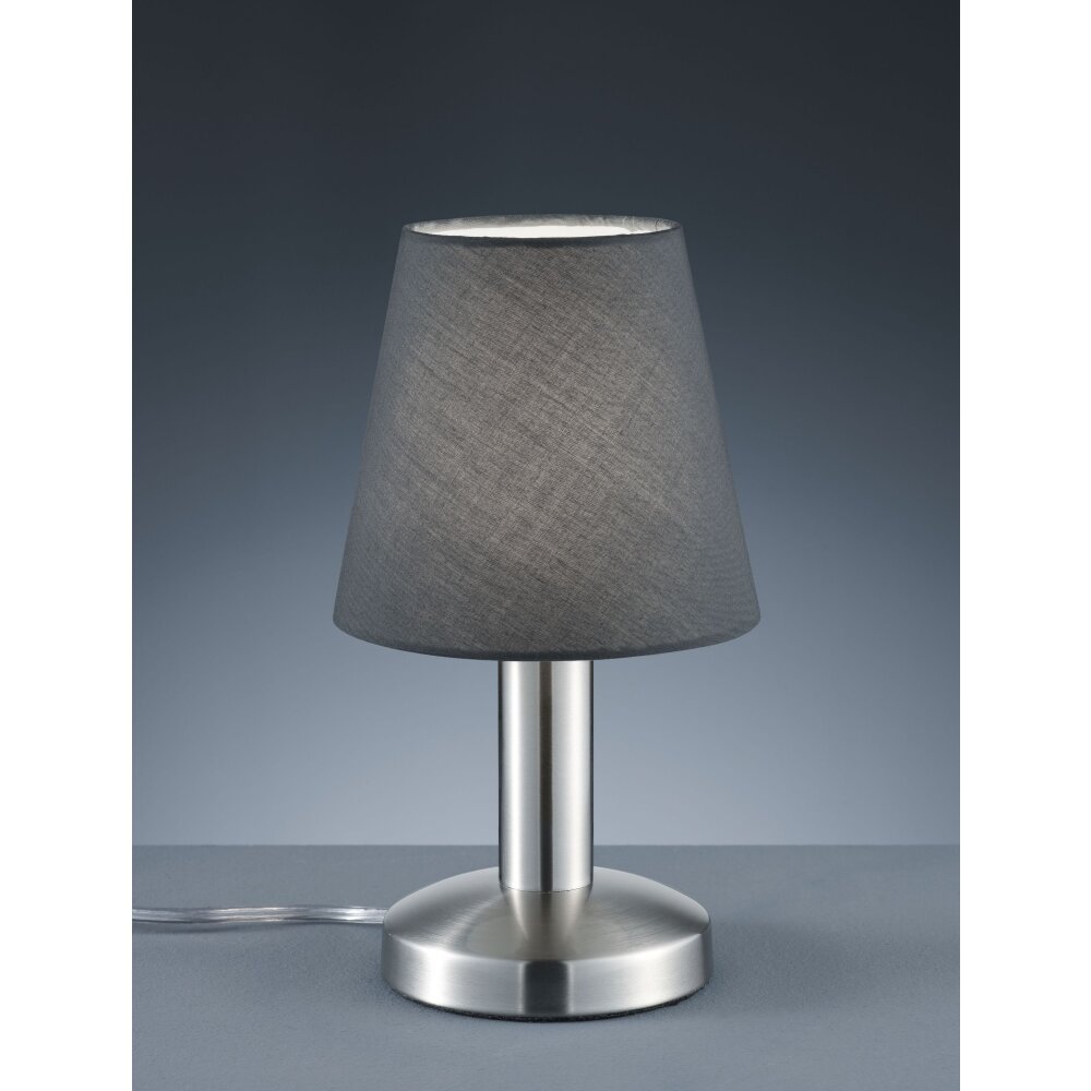 Trio Mats 2 Tischleuchte Nickel-Matt, 1-flammig main product photo