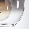 Koyoto Hängeleuchte Glas 25 cm Klar, Rauchfarben, 1-flammig