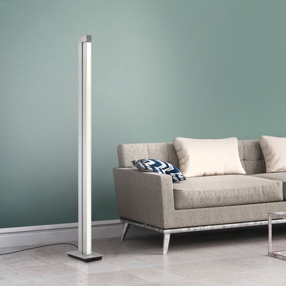 Paul Neuhaus PURE-LINES Stehleuchte LED Aluminium, 1-flammig, Fernbedienung main product photo