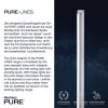Paul Neuhaus PURE-LINES Stehleuchte LED Aluminium, 1-flammig, Fernbedienung